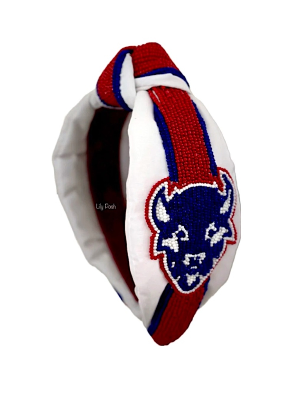 Buffalo Bills Football Headband, Game Day Knot Headband, Lily Posh